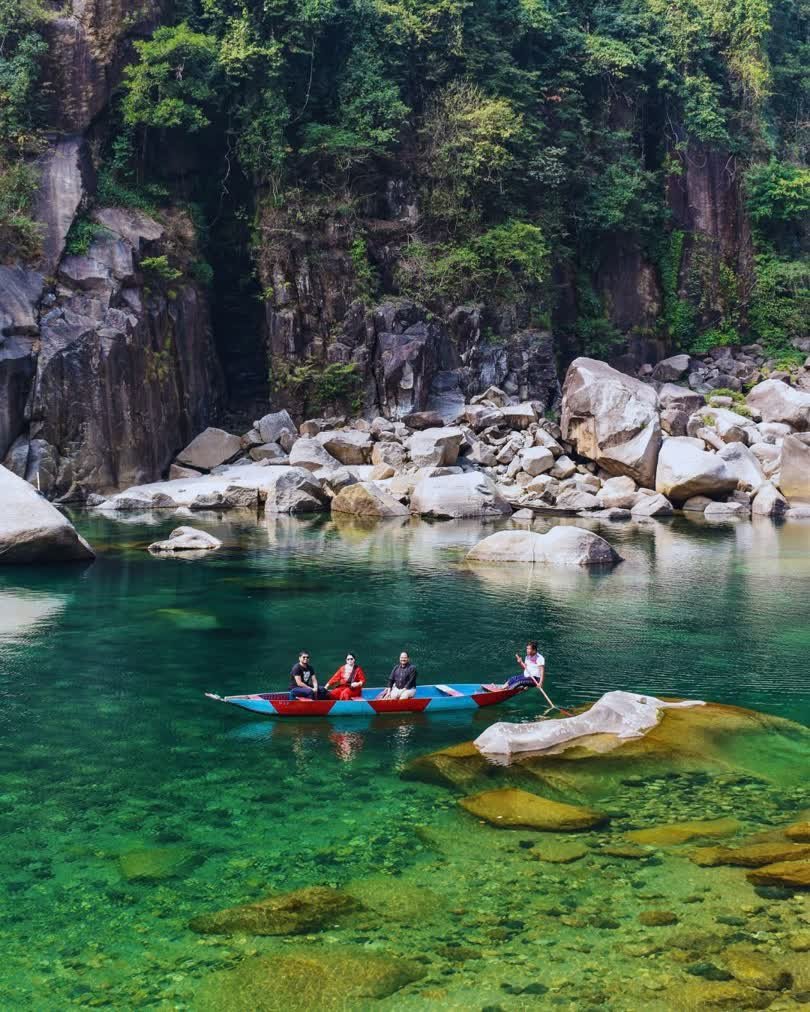 Dawki River Meghalaya