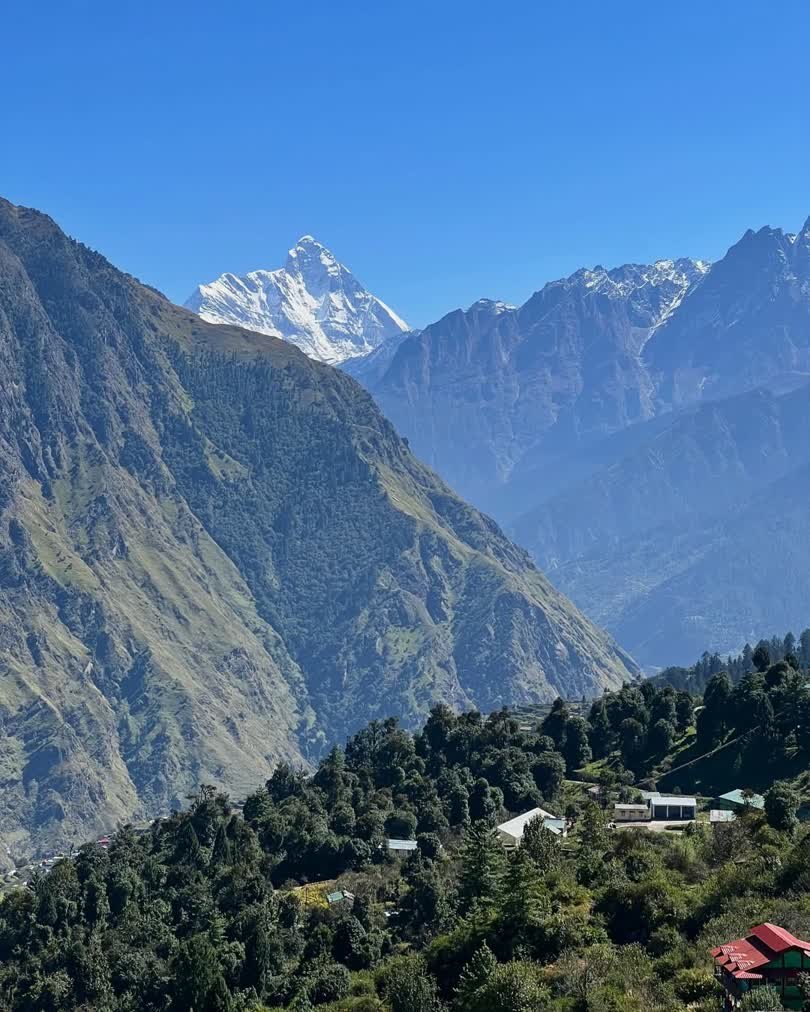 Nanda Devi Peak View