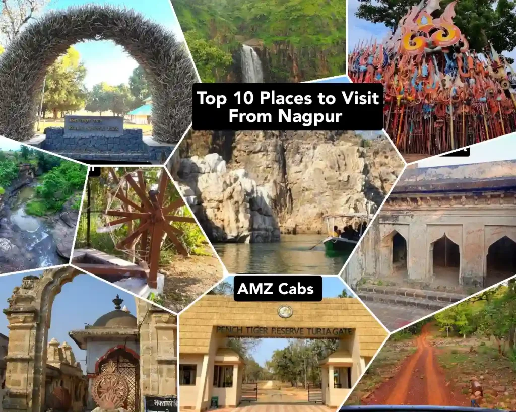 top 10 places to visit from nagpur