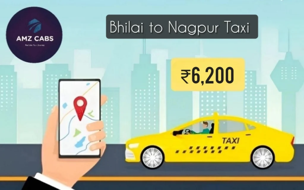 Bhilai to Nagpur Taxi