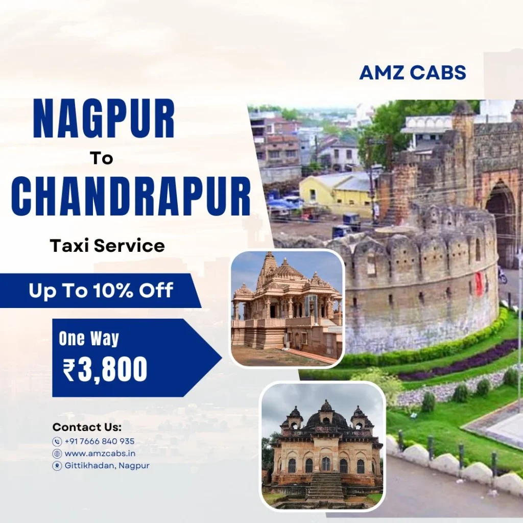 Nagpur to Chandrapur Taxi