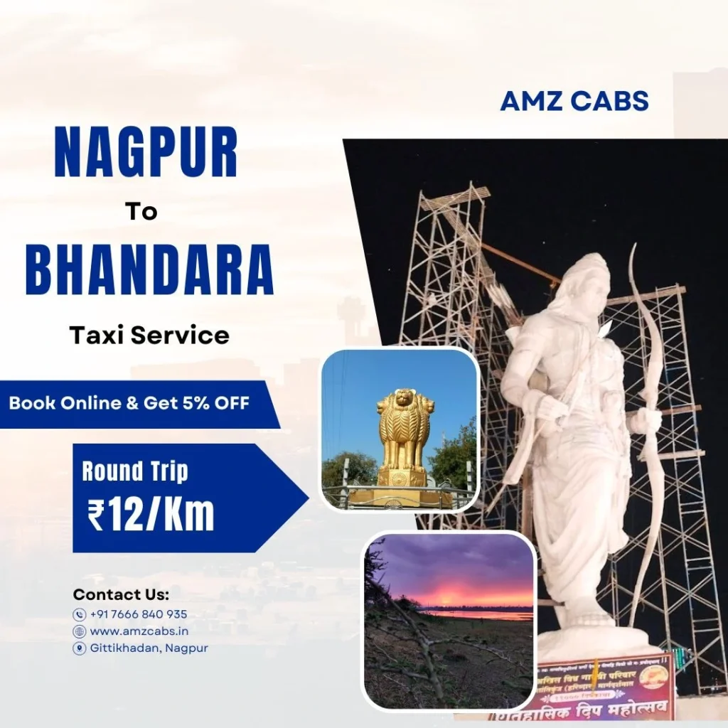 Nagpur to Bhandara Taxi