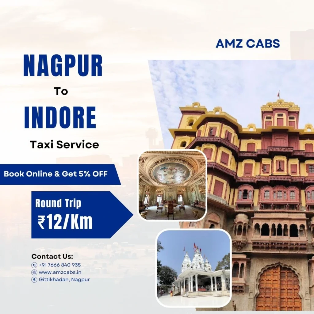 Nagpur to Indore Taxi