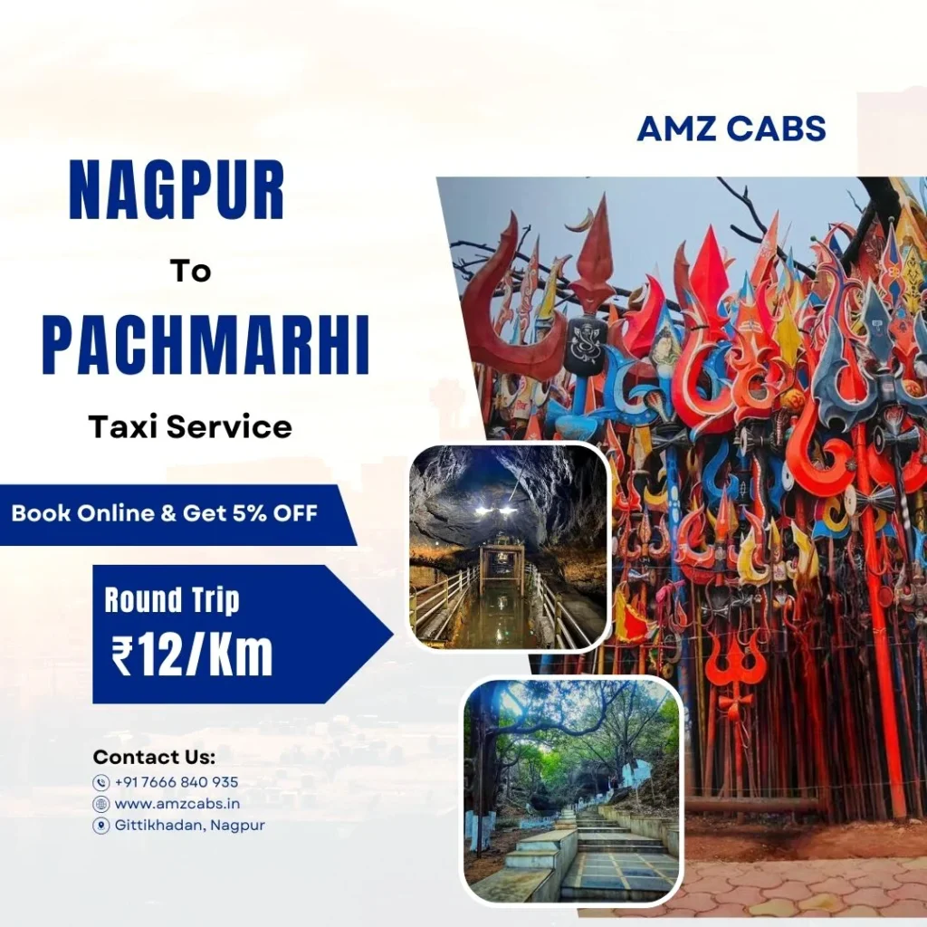 Nagpur to Pachmarhi Taxi Service