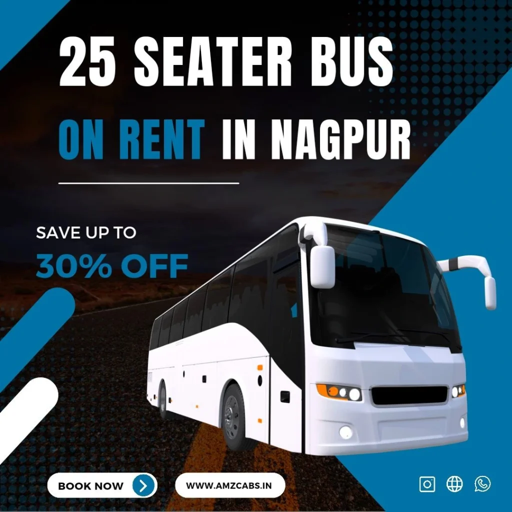 25 Seater Bus Hire in Nagpur