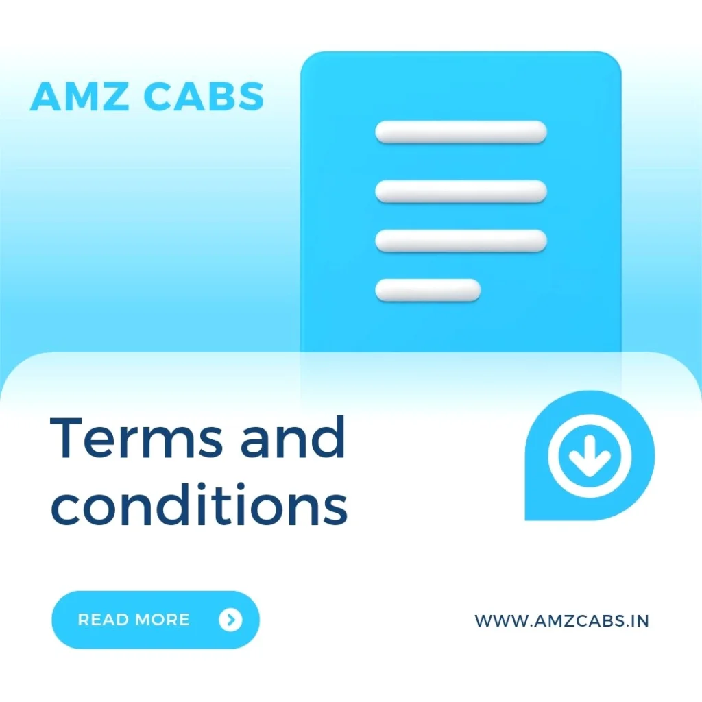 Terms and conditions - AMZ Cabs