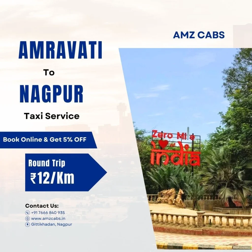 Amravati to Nagpur Taxi