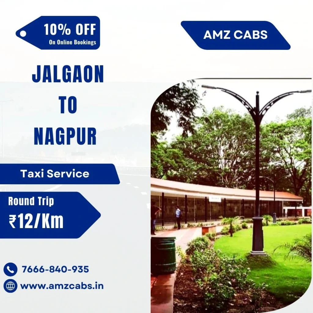 Jalgaon to Nagpur Taxi