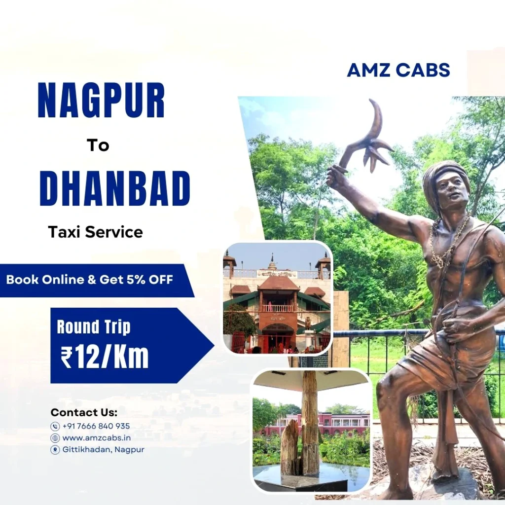 Nagpur to Dhanbad Taxi