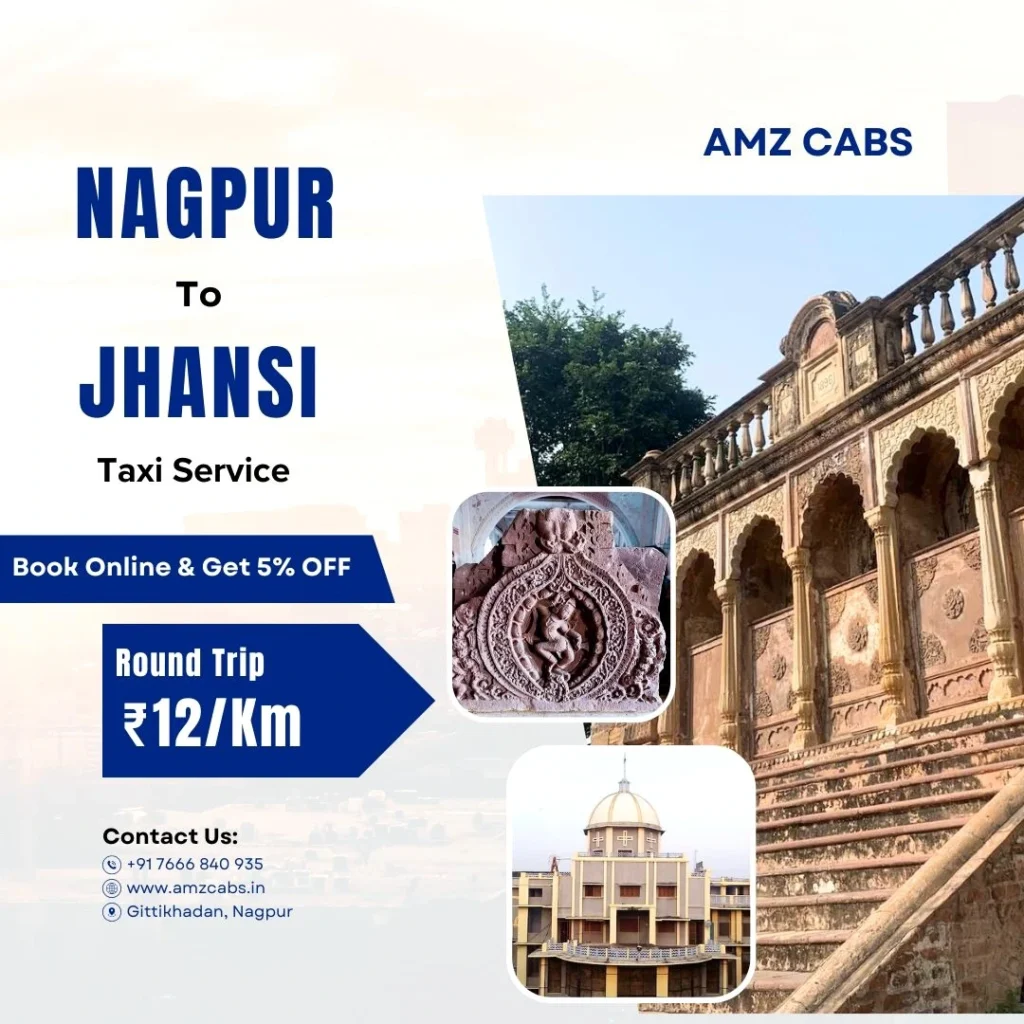 Nagpur to Jhansi Taxi