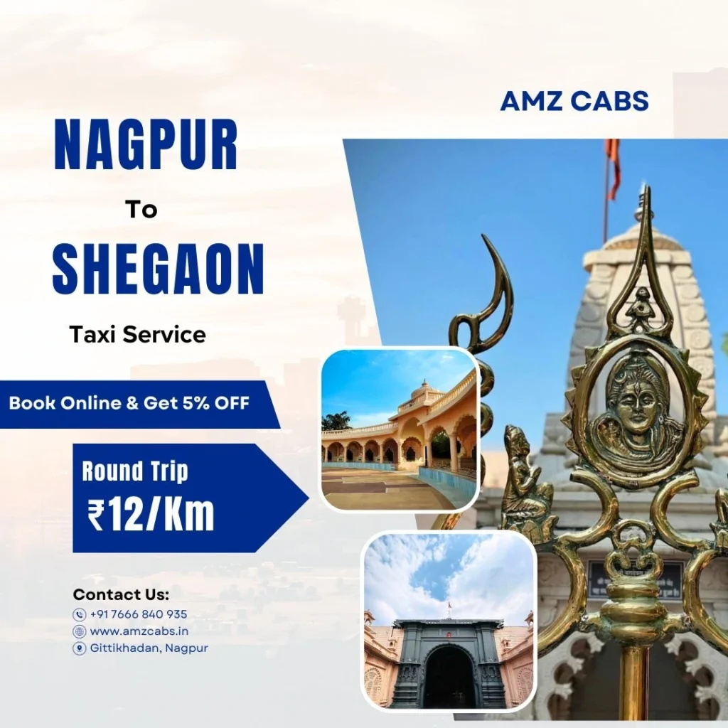 Nagpur to Shegaon Taxi