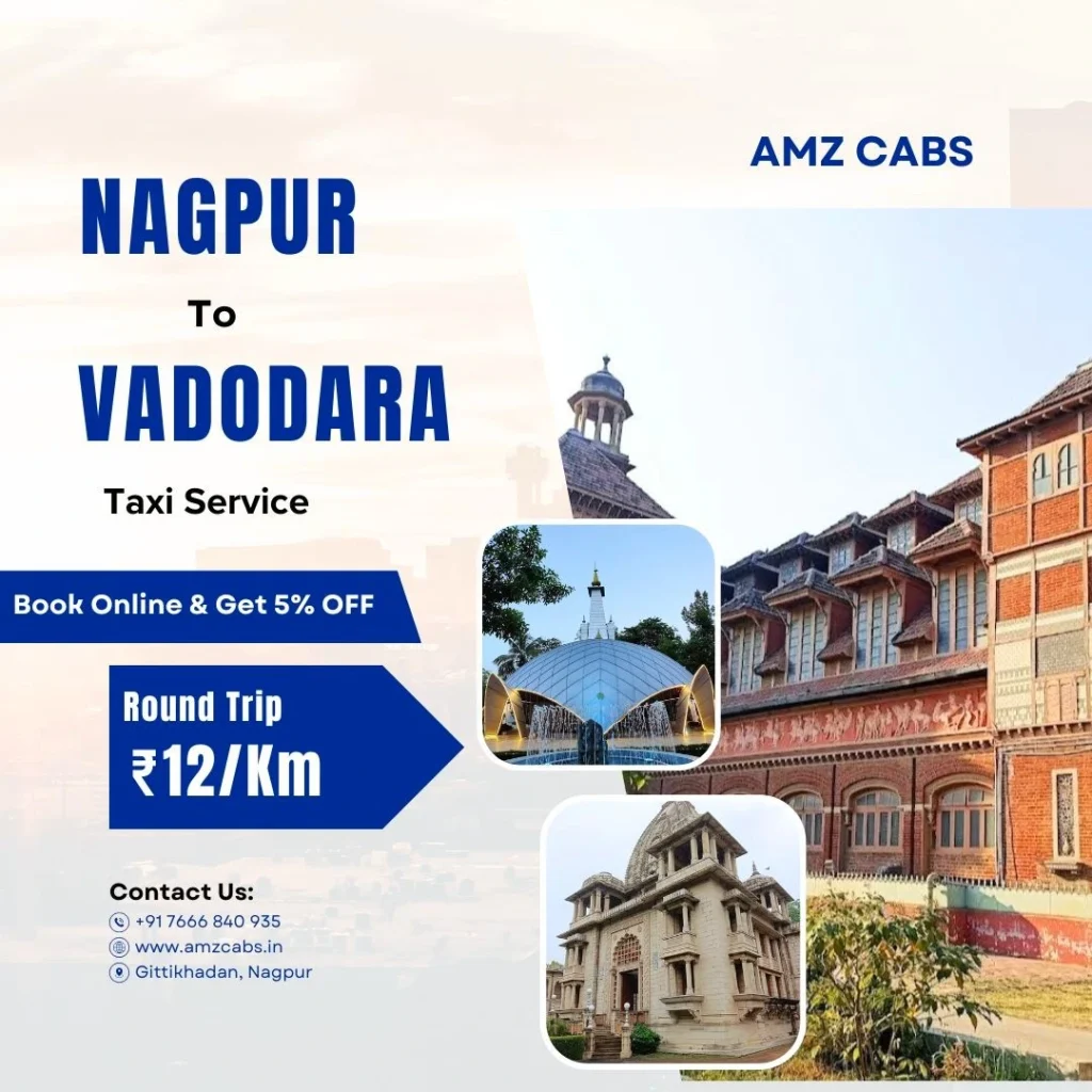 Nagpur to Vadodara Taxi