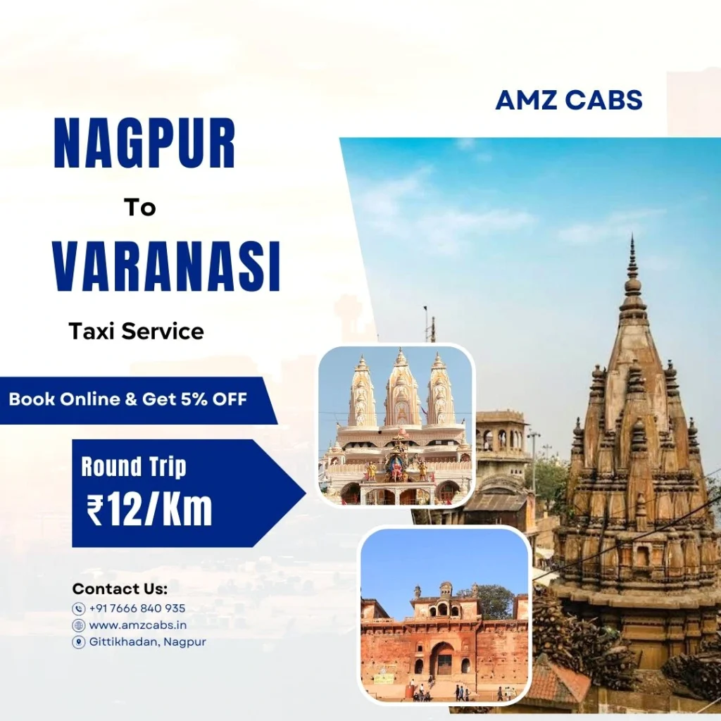 Nagpur to Varanasi Taxi