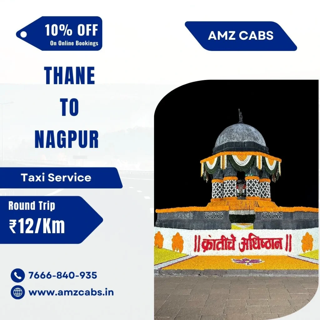 Thane to Nagpur Taxi