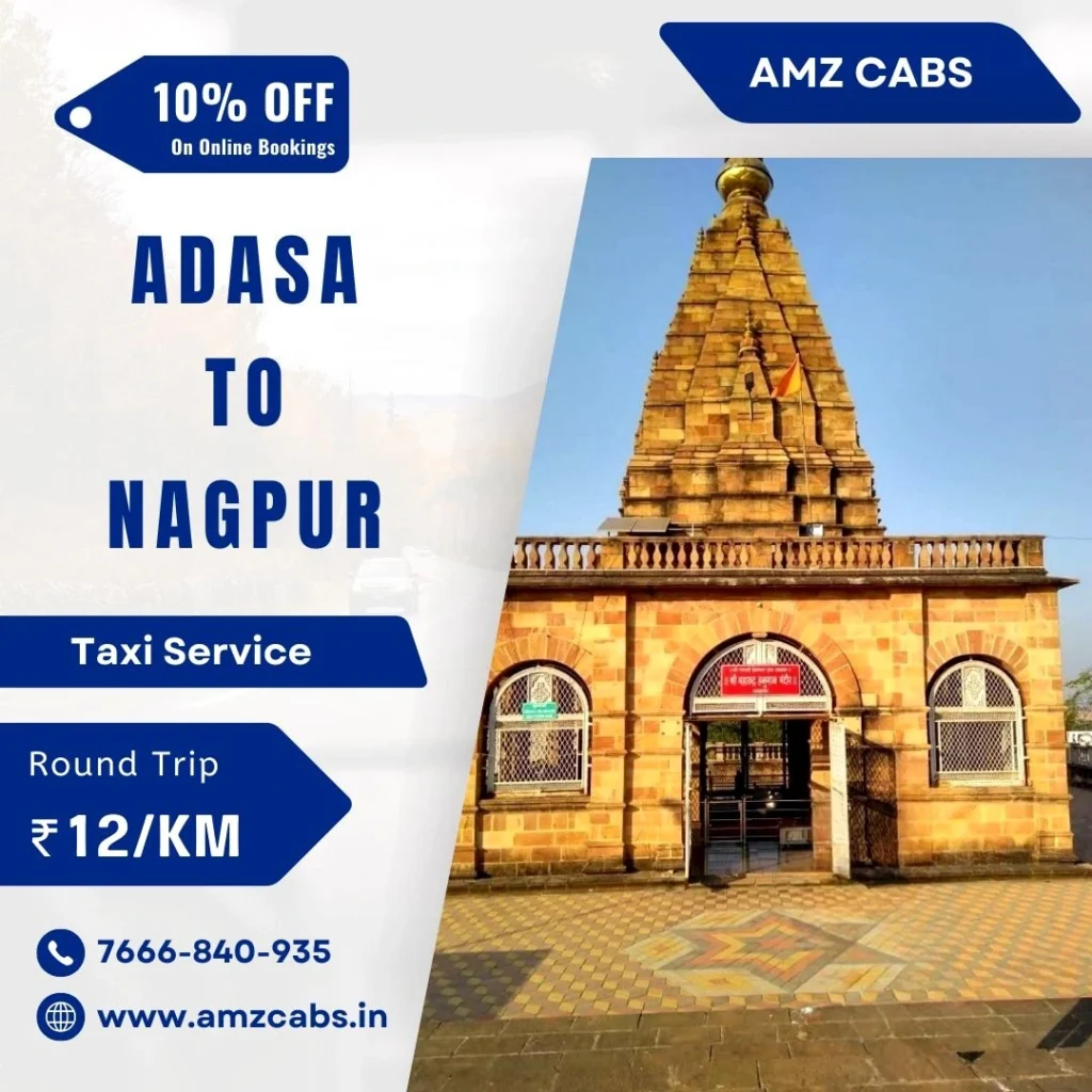 Adasa to Nagpur Taxi