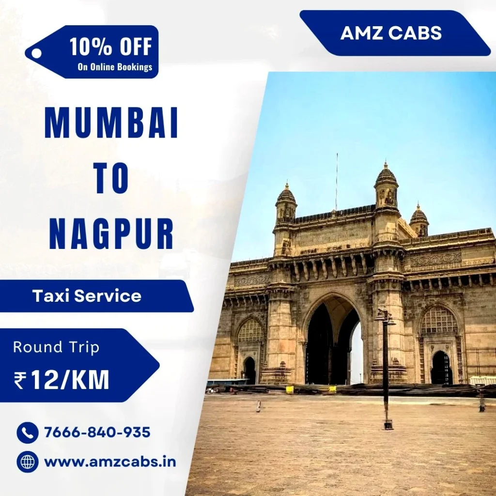 Mumbai to Nagpur taxi