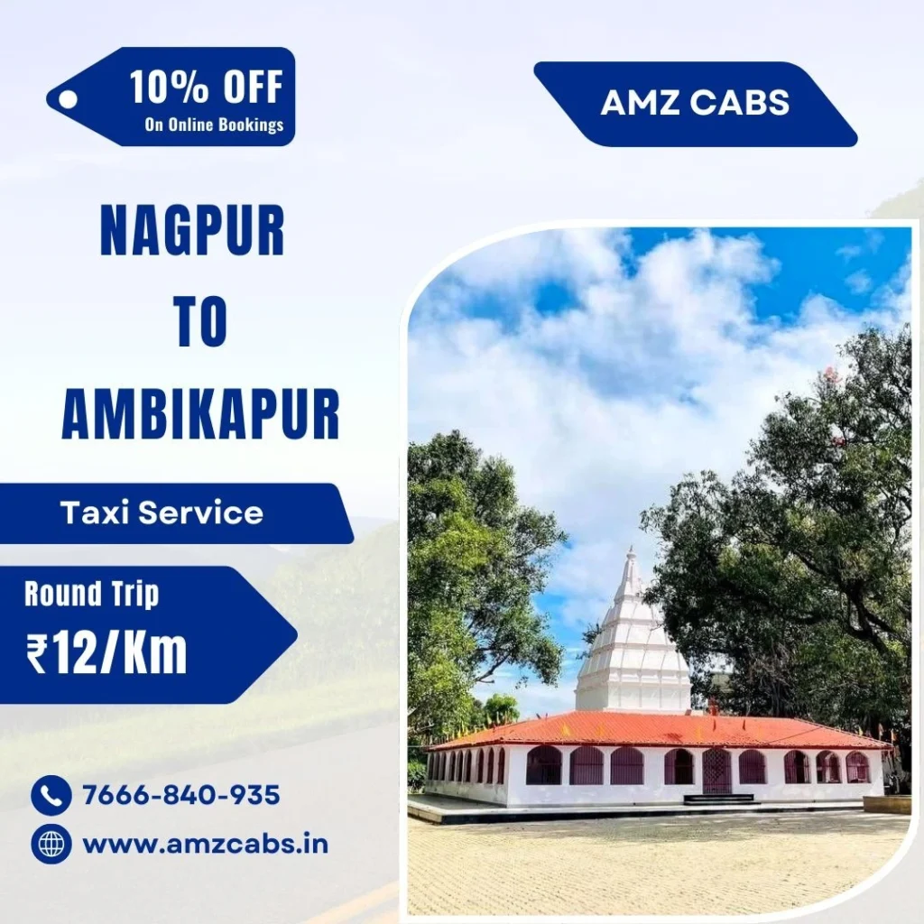 Nagpur to Ambikapur Taxi