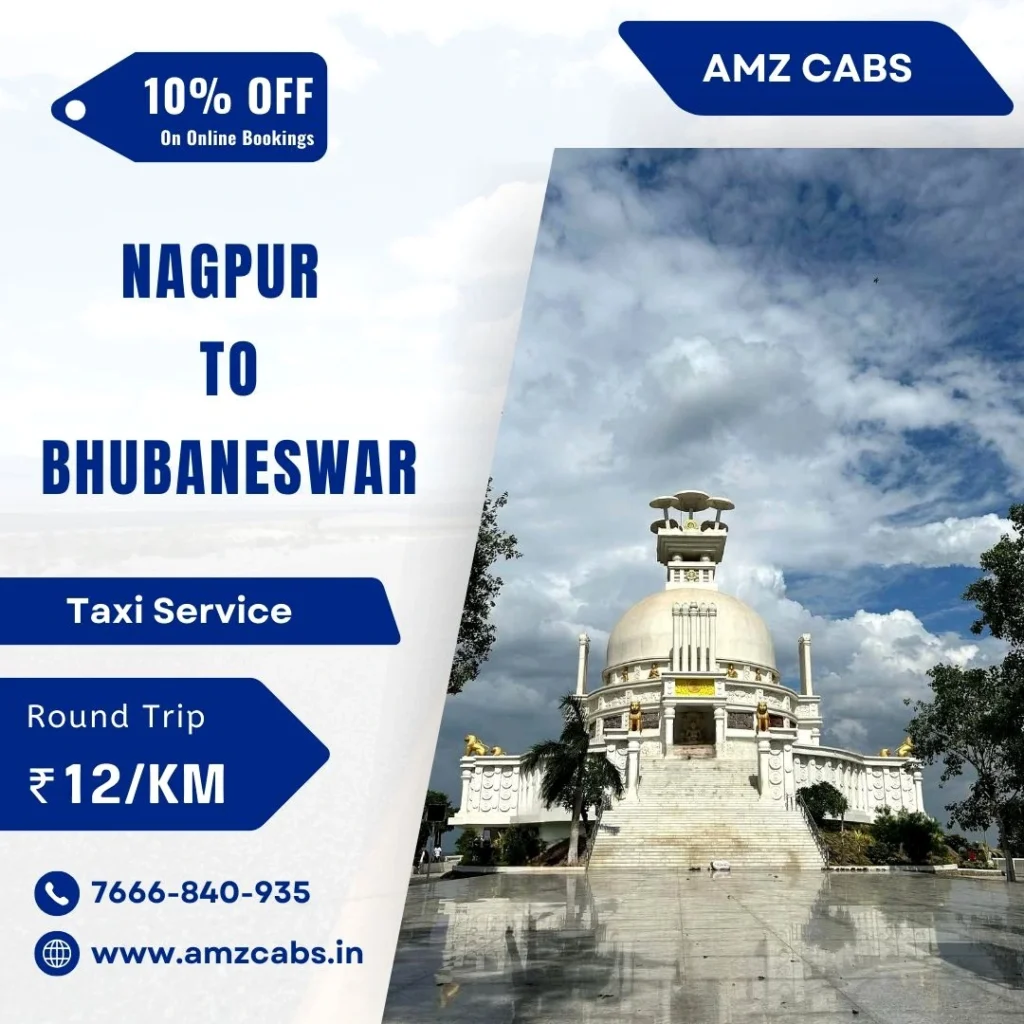 Nagpur to Bhubaneswar Taxi