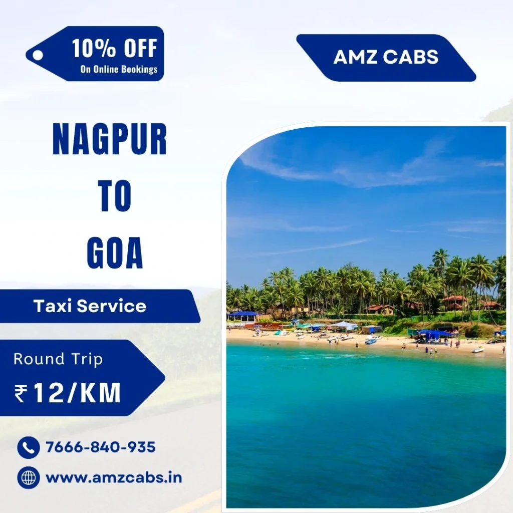 Nagpur to Goa Taxi Service