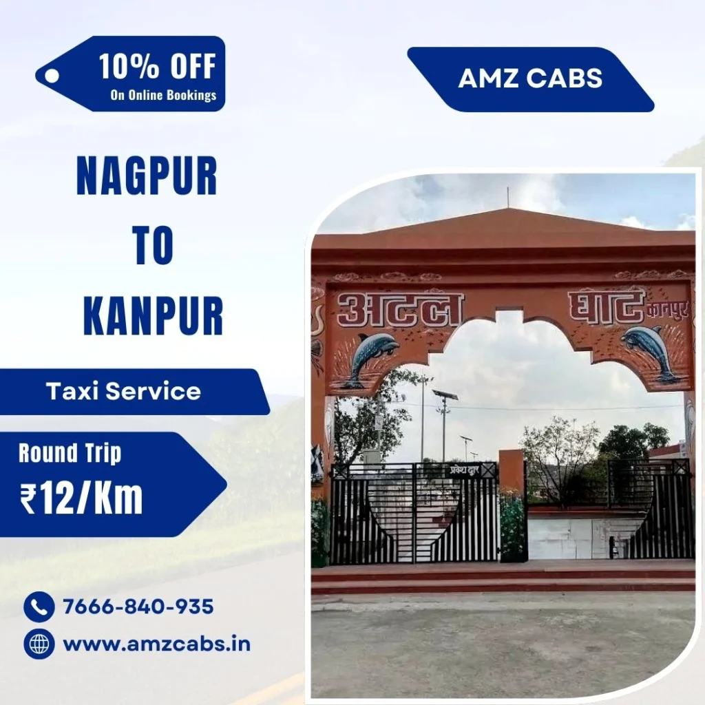 Nagpur to Kanpur Taxi