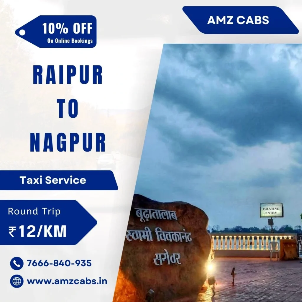 Raipur to Nagpur taxi