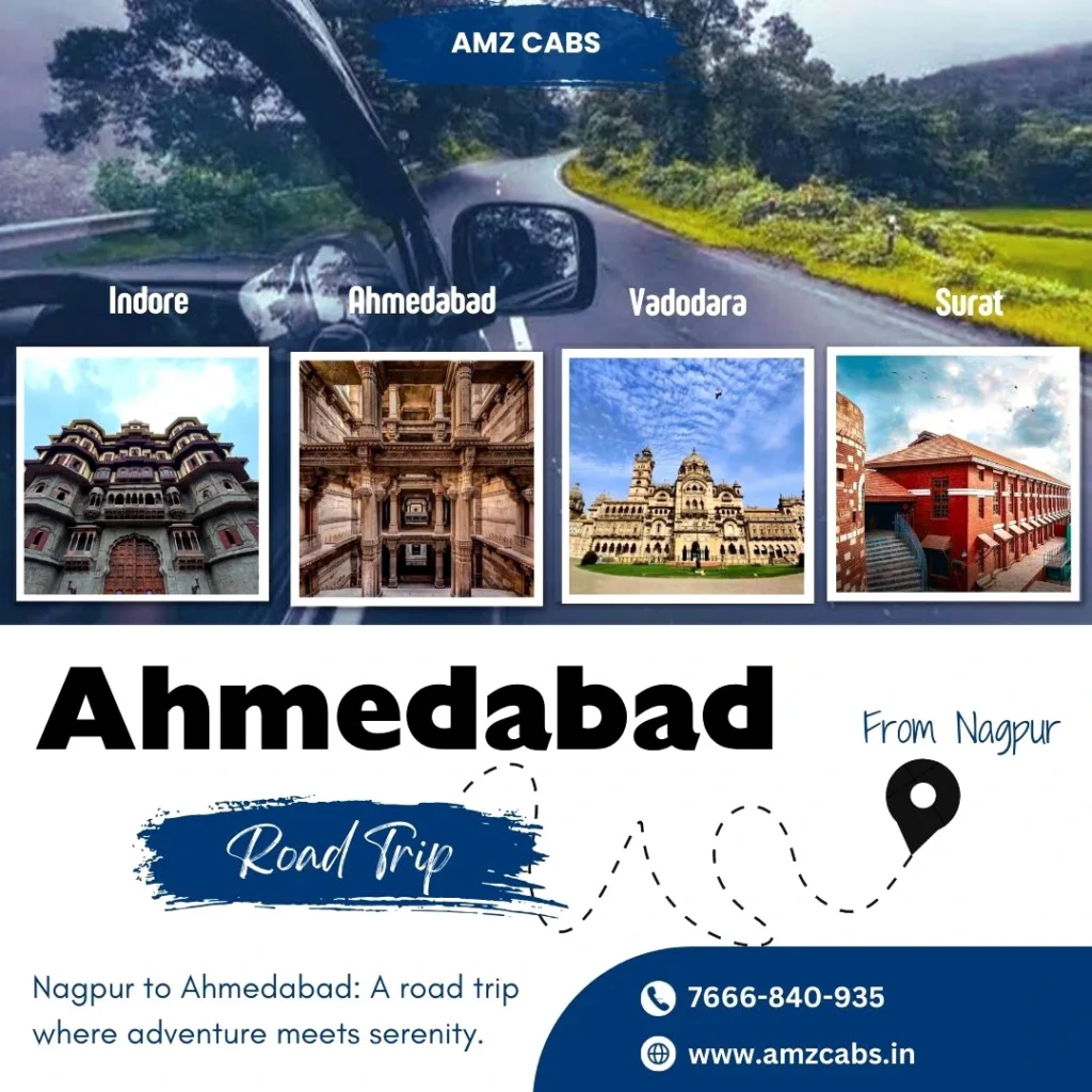 Nagpur to Ahmedabad Road Trip