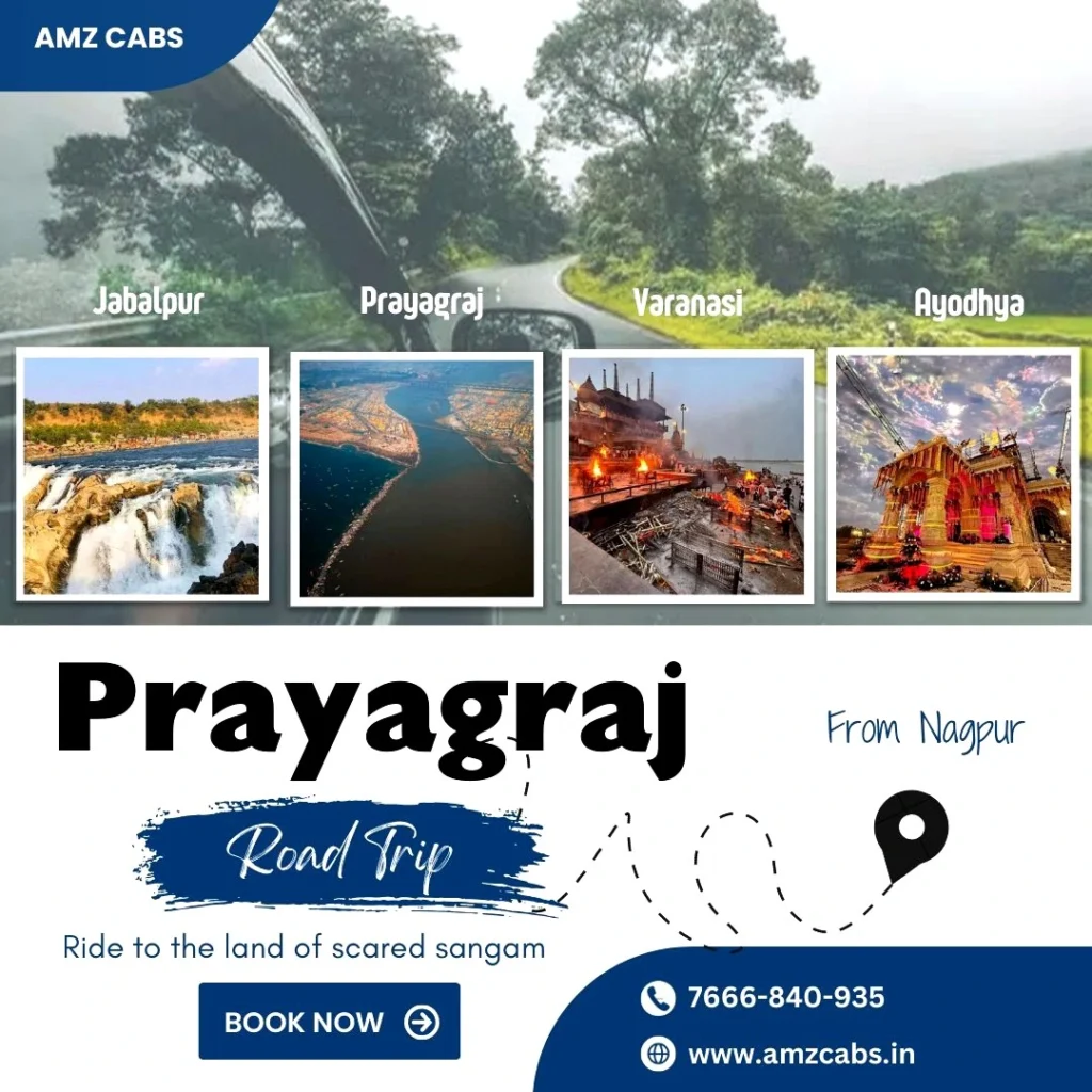 Nagpur to Prayagraj Road Trip