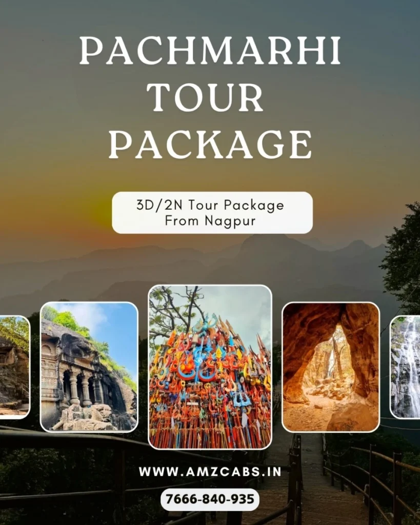 Pachmarhi tour package from Nagpur