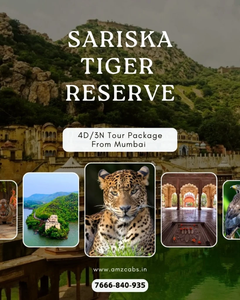 Sariska Tiger Reserve tour from Mumbai