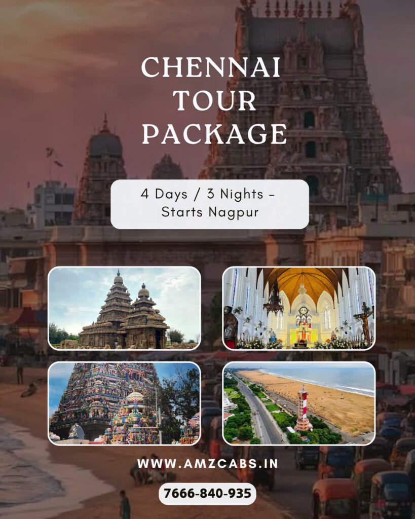 Chennai Tour Package from Nagpur