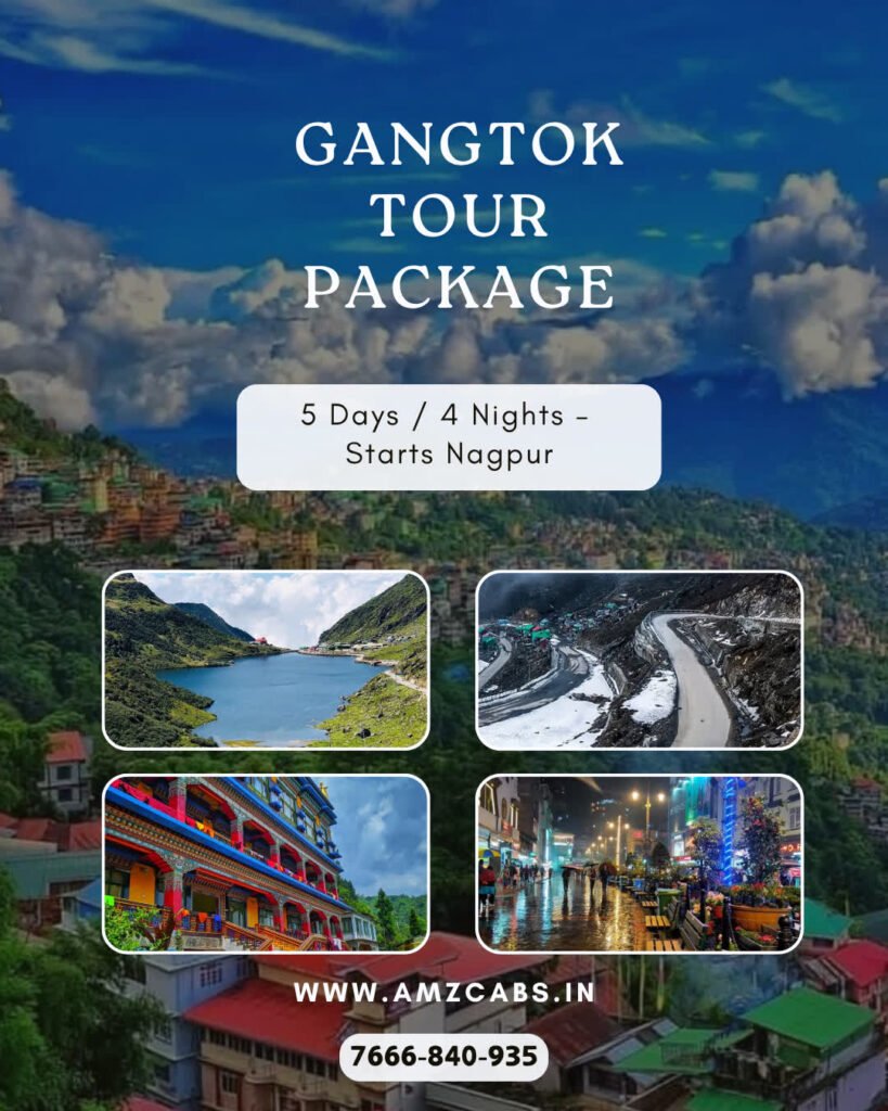 Gangtok Tour Package from Nagpur