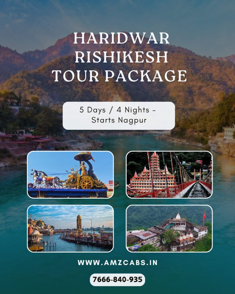 Haridwar Rishikesh Tour Package from Nagpur