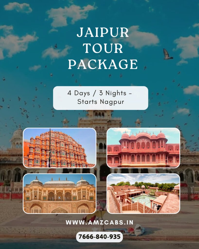 Jaipur Tour Package from Nagpur