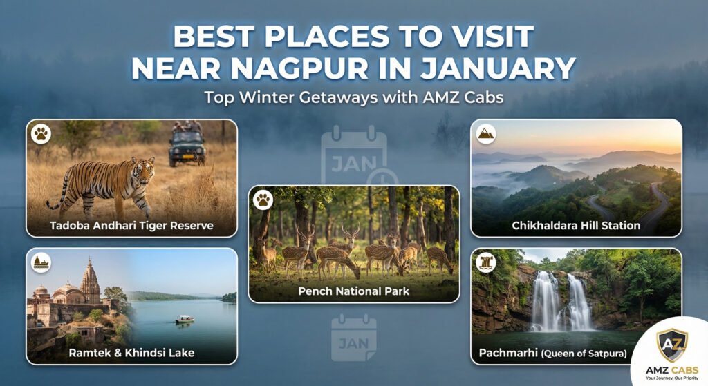 Best Places to Visit near Nagpur in the Month of January