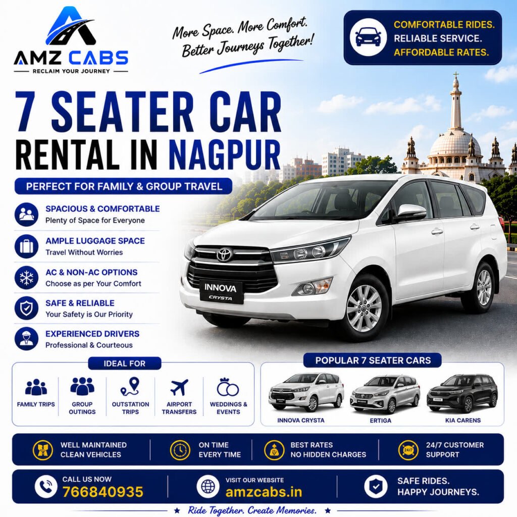 7 Seater Car Rental In Nagpur