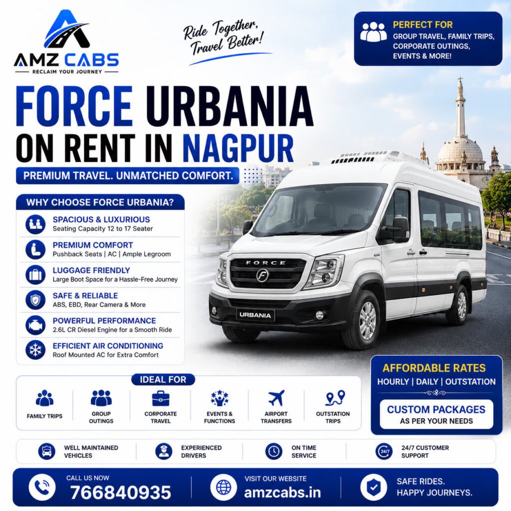 Force Urbania on rent in Nagpur