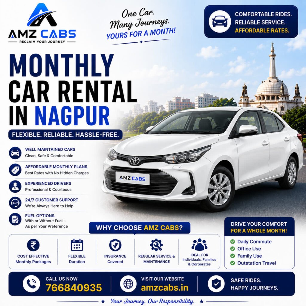 Monthly Car Rental in Nagpur