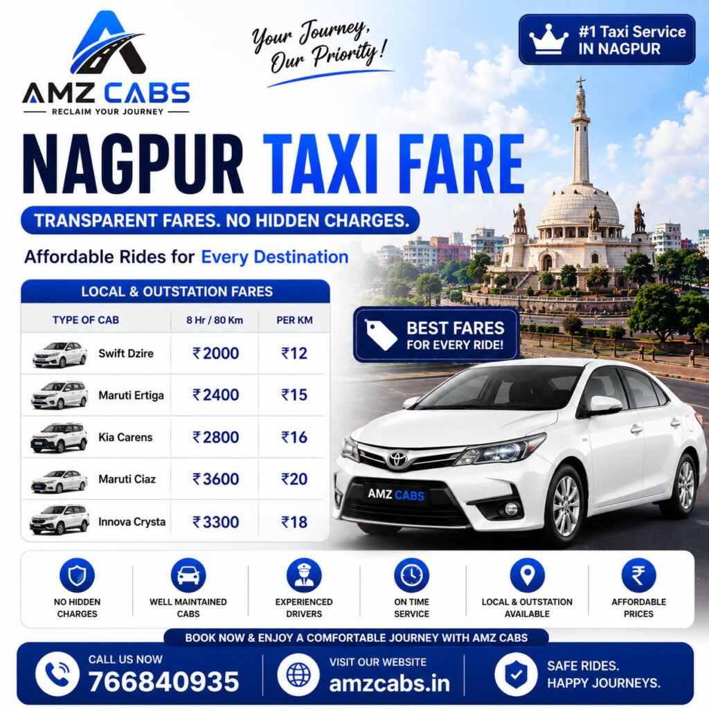 Nagpur taxi rates