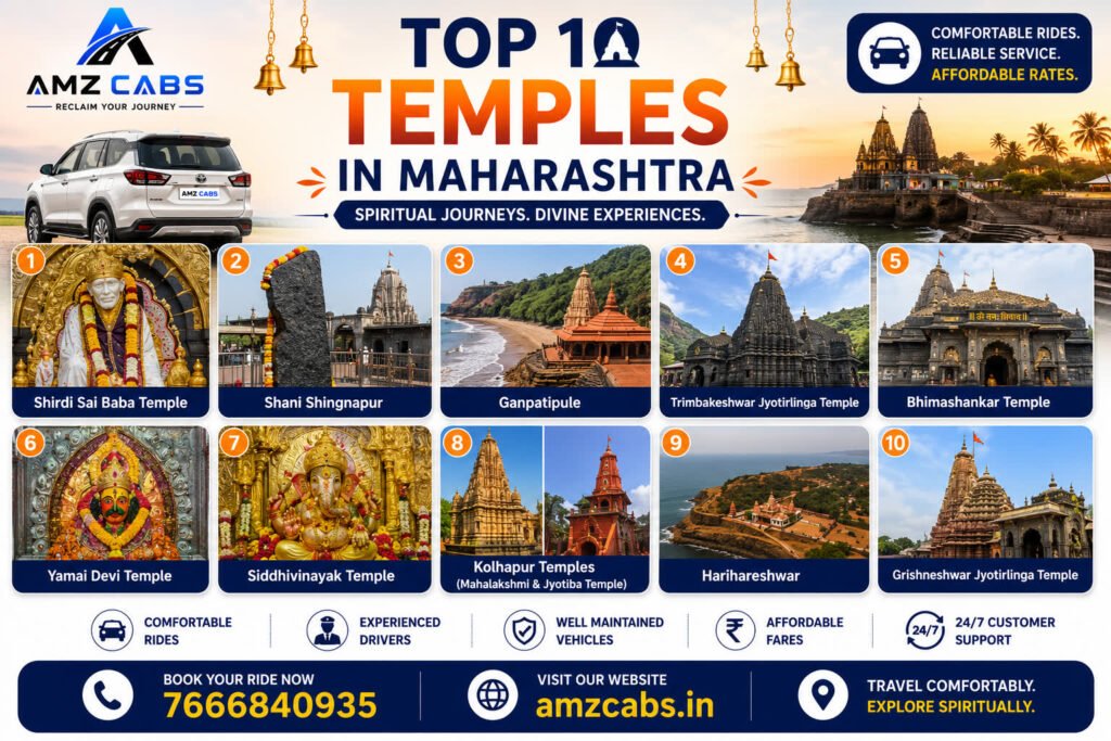 Top 10 temples in Maharashtra