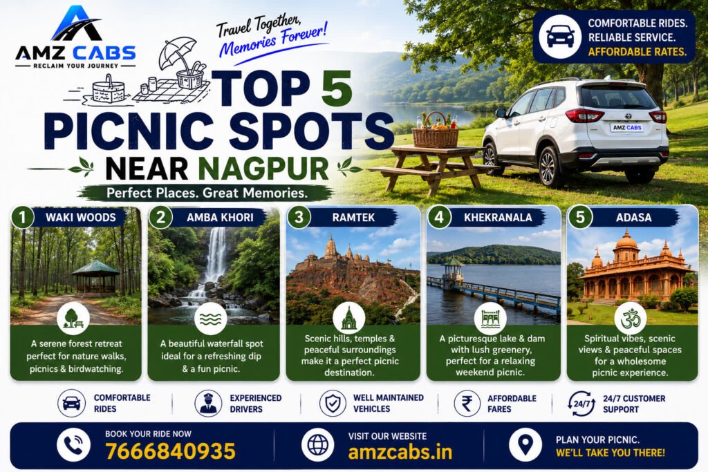 Top 5 Picnic Spots Near Nagpur