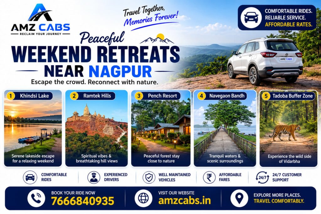 peaceful weekend retreats near nagpur