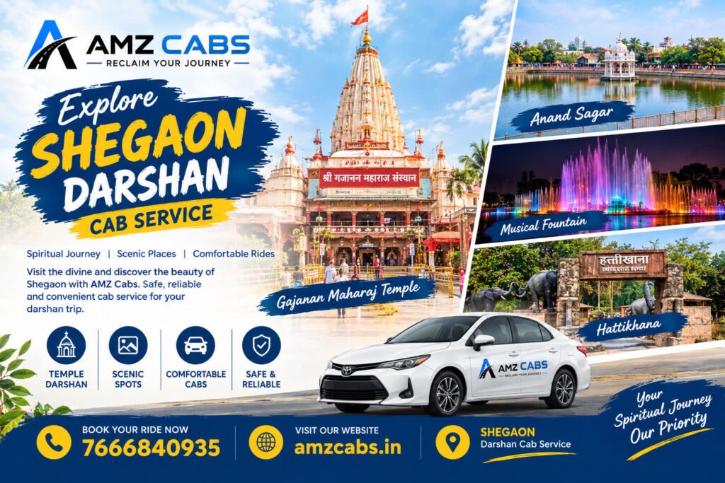 Shegaon Darshan Cab